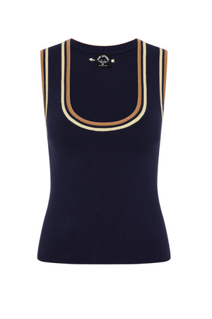 Joey Knit Tank Top - Geo