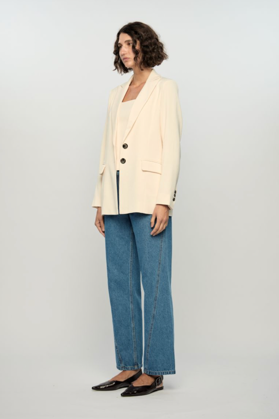 Sia Blazer - Cream