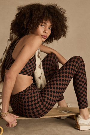 Technica 25" Midi Pant - Check
