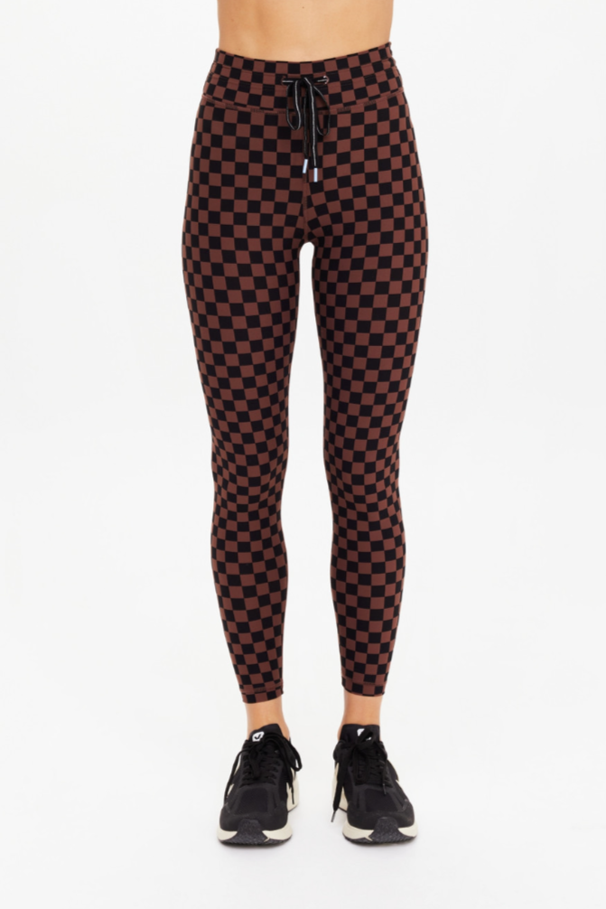 Technica 25" Midi Pant - Check