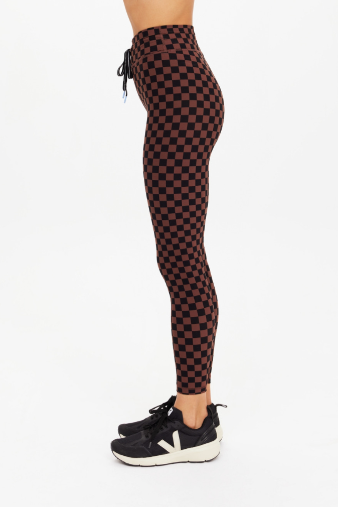 Technica 25" Midi Pant - Check