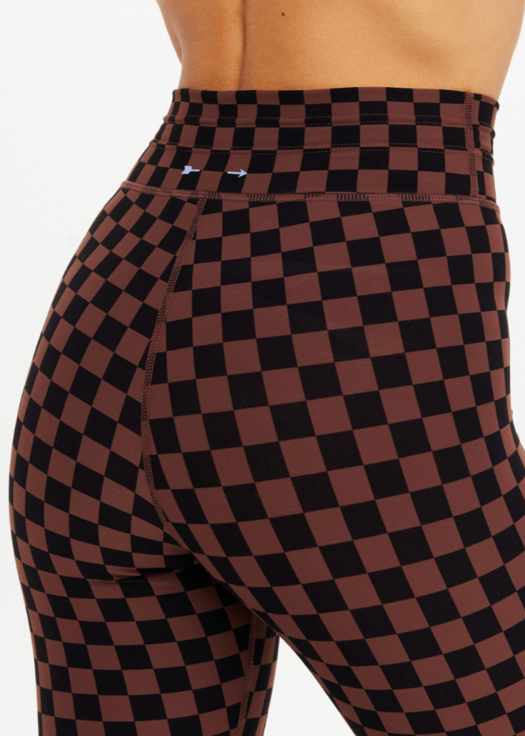 Technica 25" Midi Pant - Check