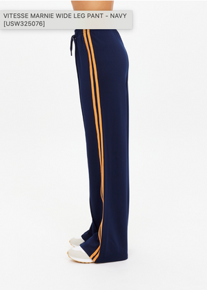 Vitesse Marnie Wide Leg Pant - Navy