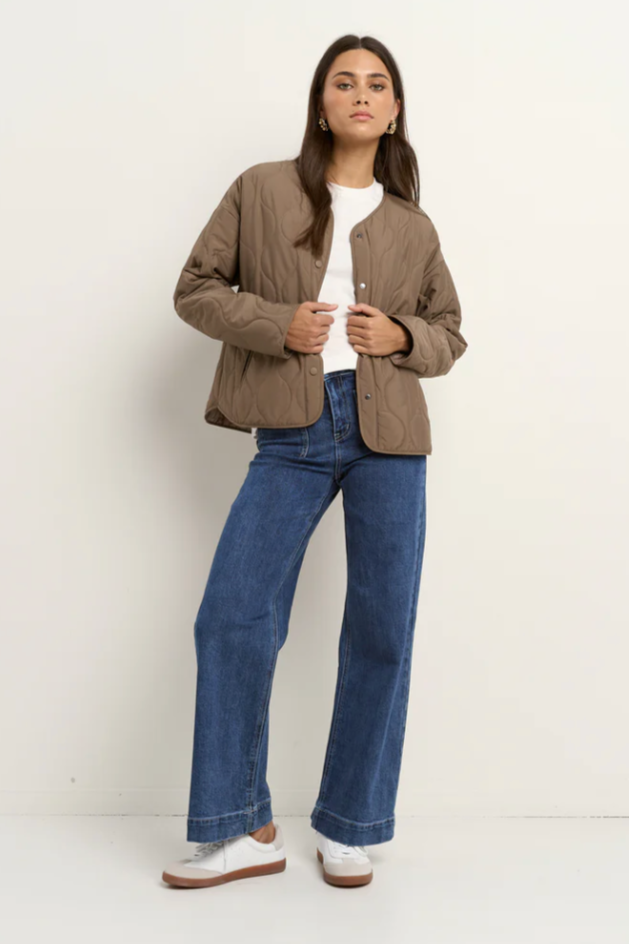 Apex Puffer Jacket - Mocha