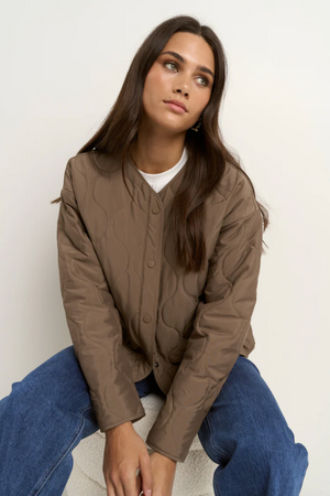 Apex Puffer Jacket - Mocha