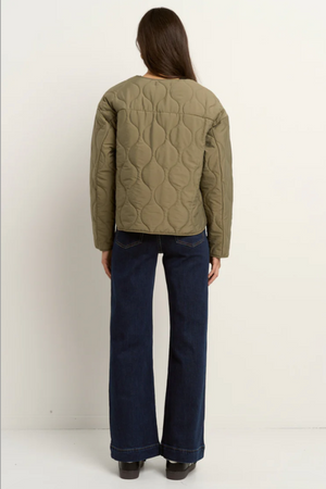 Apex Puffer Jacket - Olive
