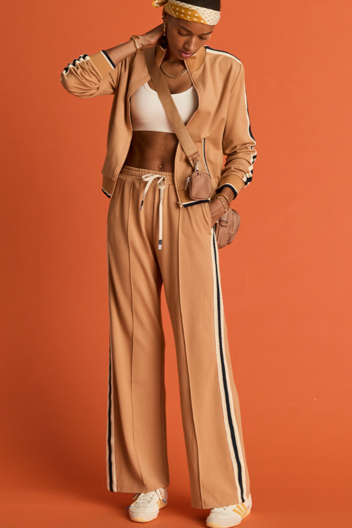 Le Sport Marnie Wide Leg Pant - Ochre