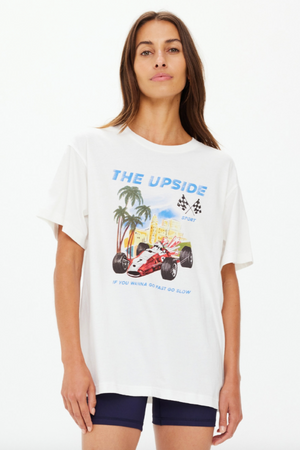 Raceway Sammi Tee - Creme