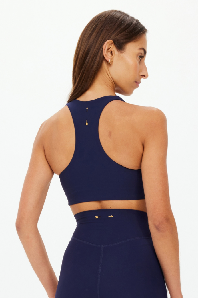 Daytona Jetta Racerback Bra - Navy