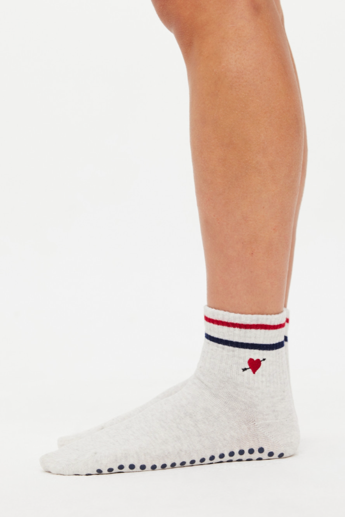 Love Club 2 Pack Grip Sock - Multi