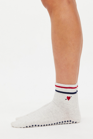 Love Club 2 Pack Grip Sock - Multi