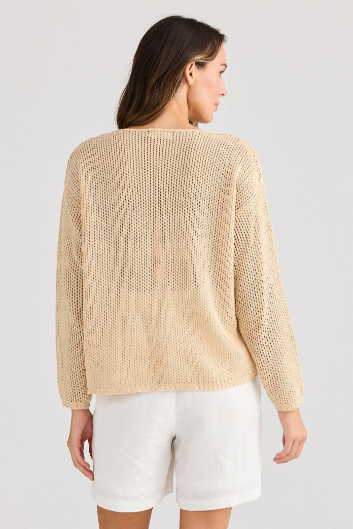 Caio Knit - Neutral/White