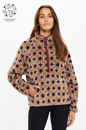 Chester Harlow Fleece Pullover - Abstract