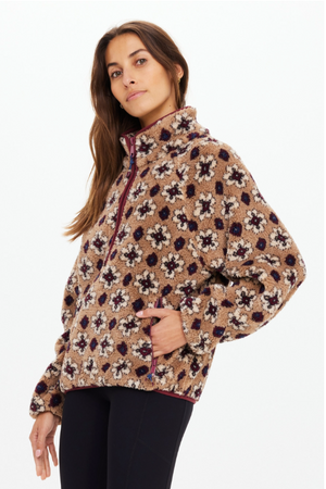 Chester Harlow Fleece Pullover - Abstract