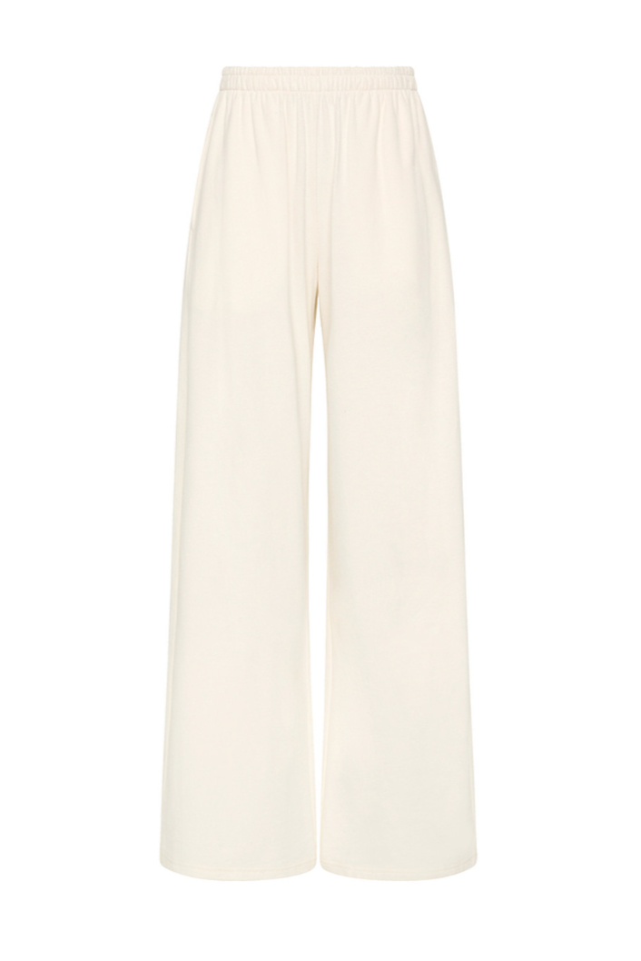 Soho Tokio Wide Leg Pent - Creme