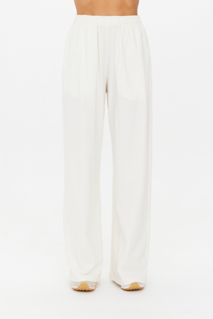 Soho Tokio Wide Leg Pent - Creme