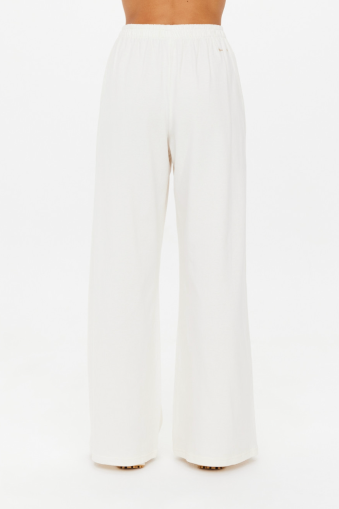 Soho Tokio Wide Leg Pent - Creme