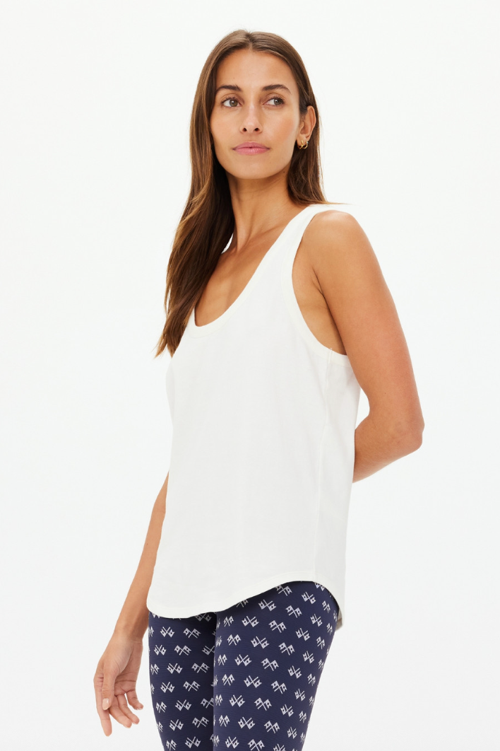 Soho Jacquie Tank Top - Creme