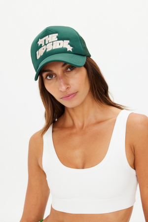 Stardust Trucker Hat - Racing Green