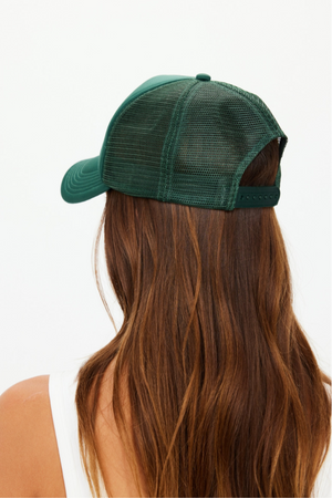 Stardust Trucker Hat - Racing Green