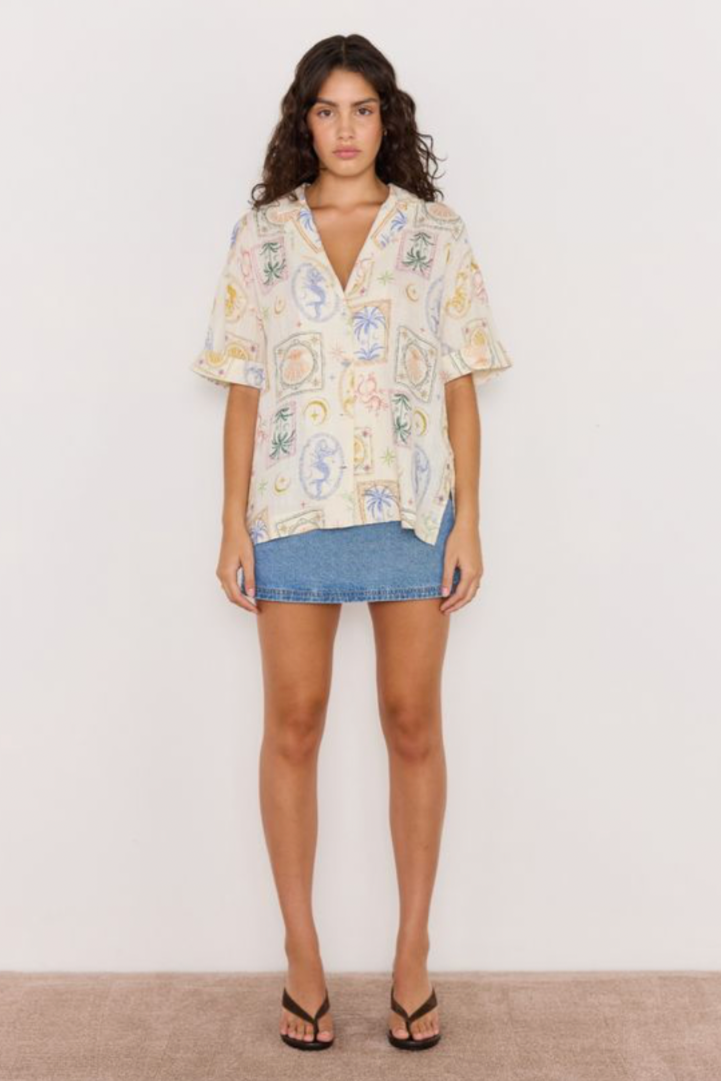 Sirena Resort Shirt - Multi