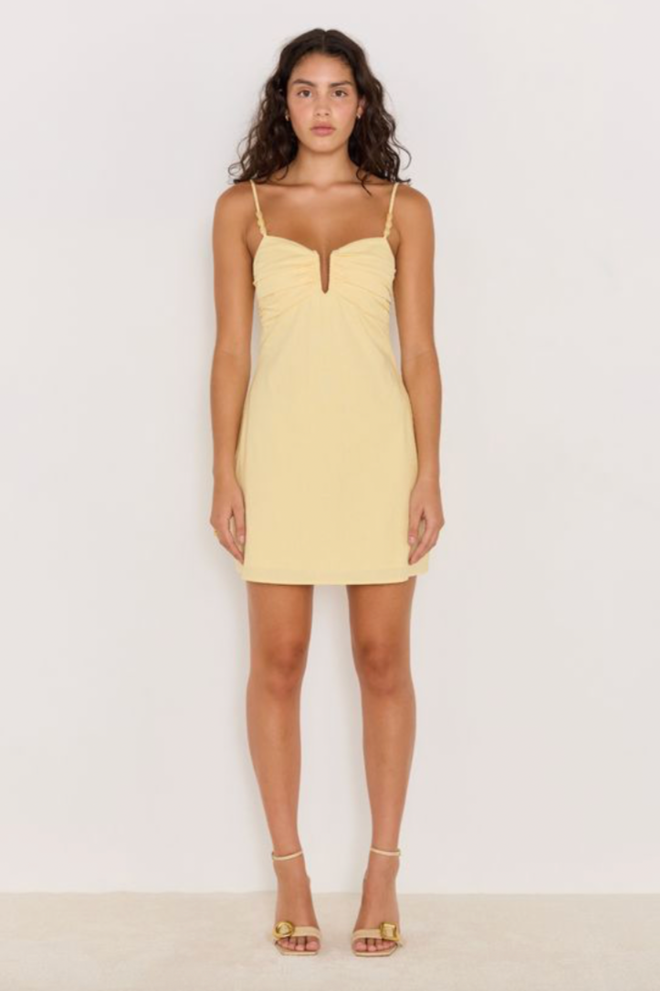 Gigi Mini Dress - Butter