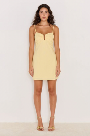 Gigi Mini Dress - Butter