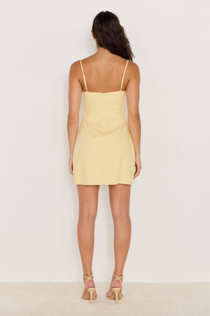 Gigi Mini Dress - Butter