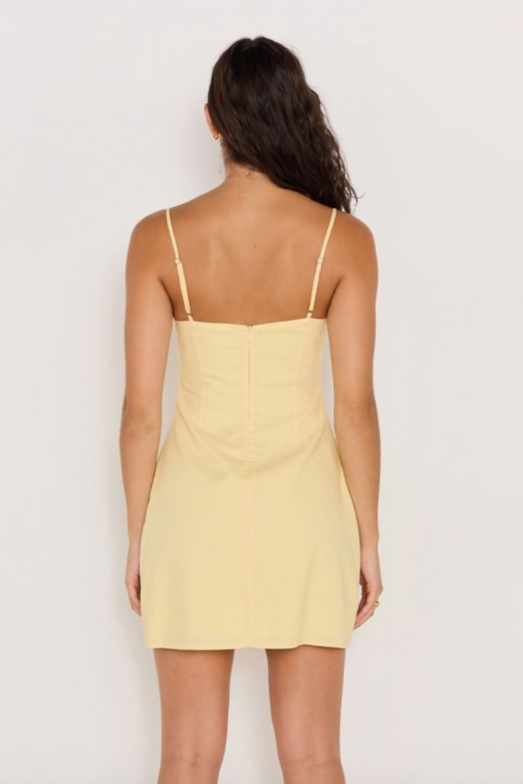 Gigi Mini Dress - Butter