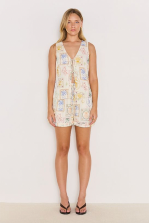 Sirena Drawstring Shorts - Multi
