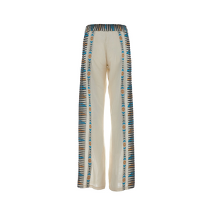 Iluma Pant - Blue/Camel