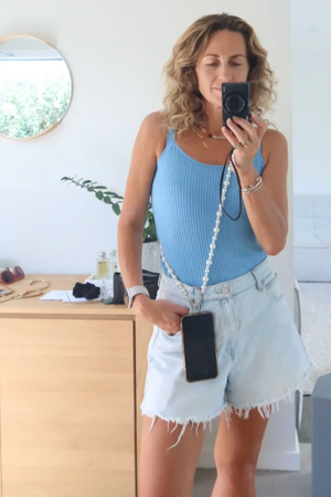 Phone Lanyard - Pearl