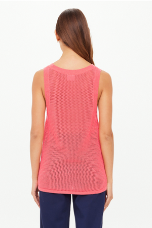 Fenway Wales Knit Tank - Blush