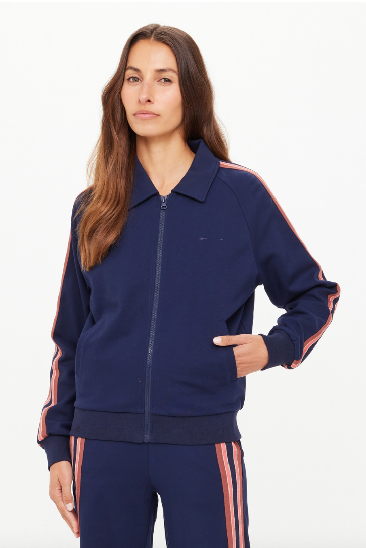 Ananda Pari Zip Jacket - Navy
