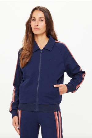 Ananda Pari Zip Jacket - Navy