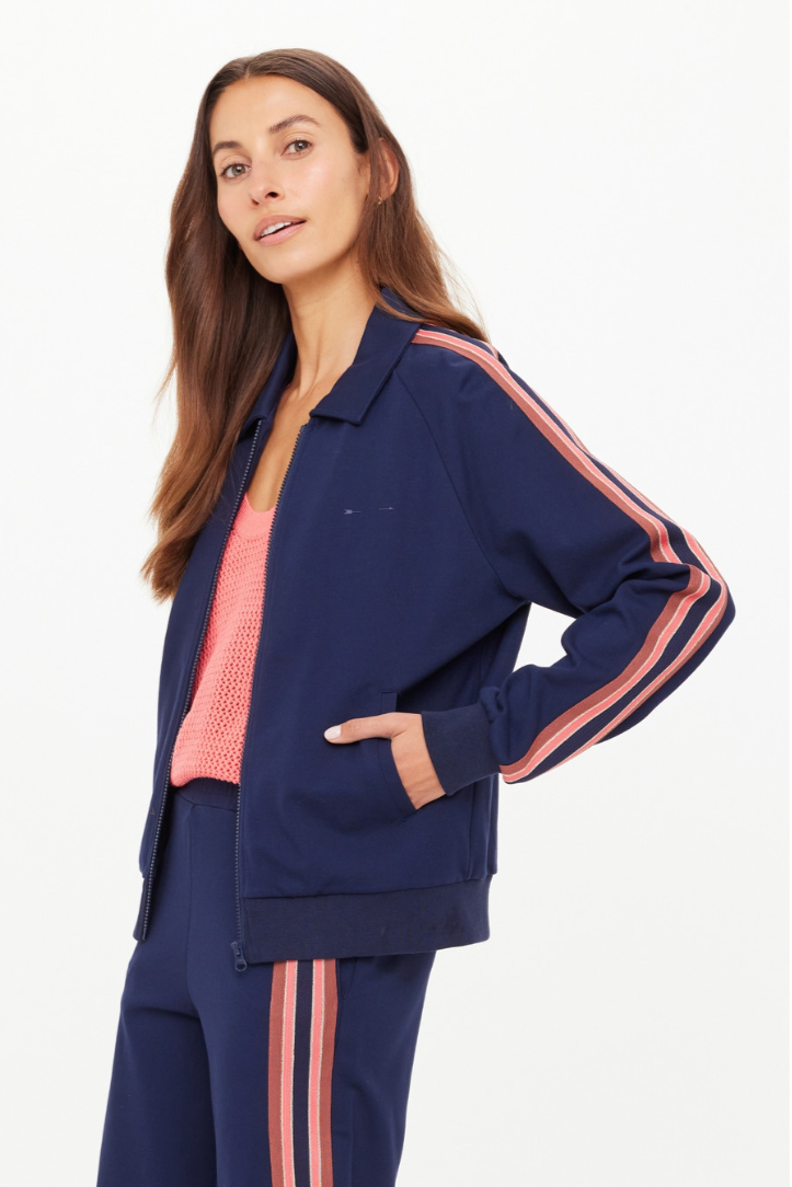 Ananda Pari Zip Jacket - Navy