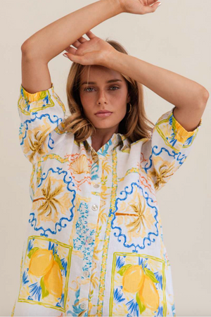Shirtmaker Dress - Amalfi Dreams