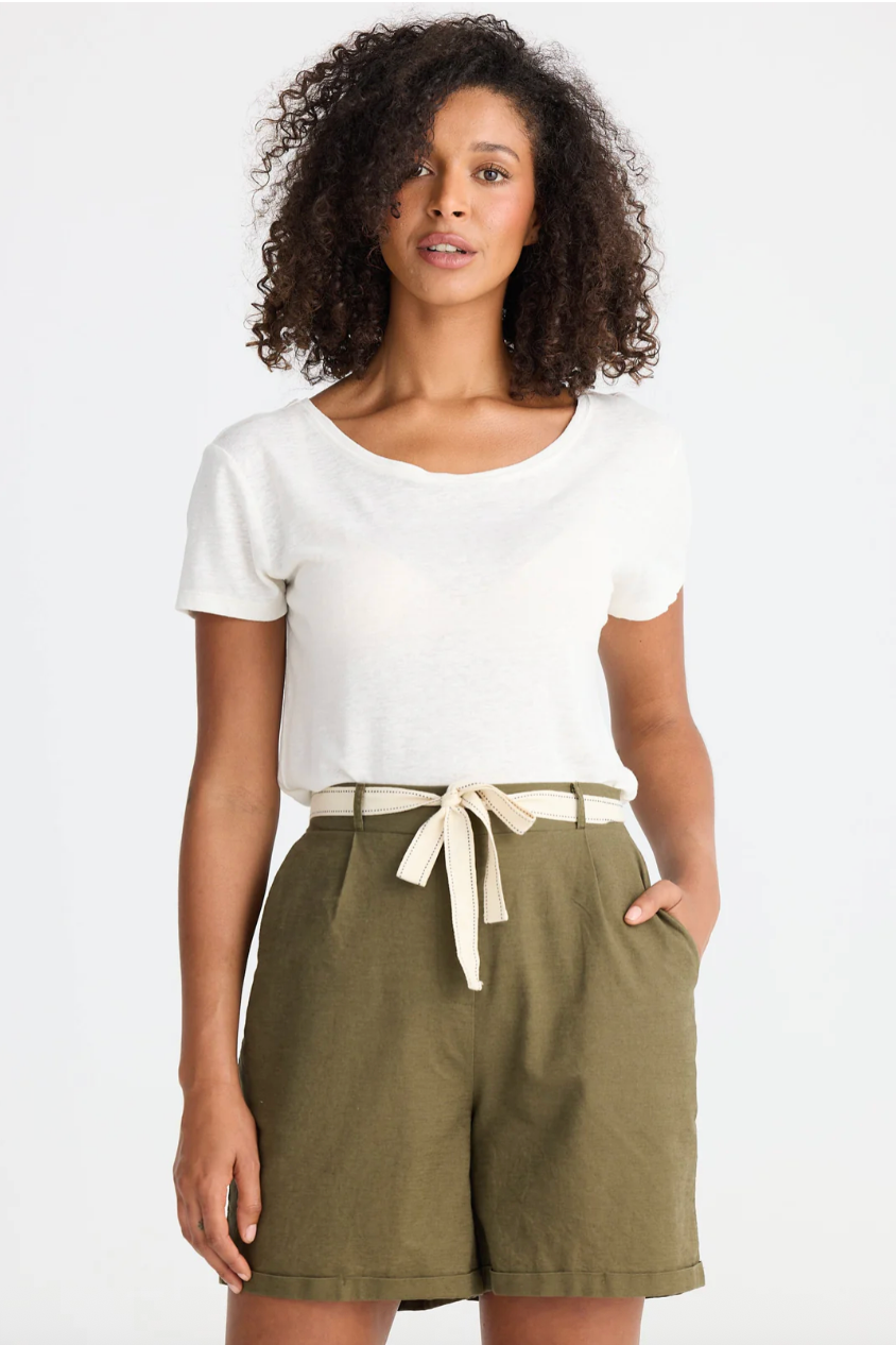Positano Short - Khaki