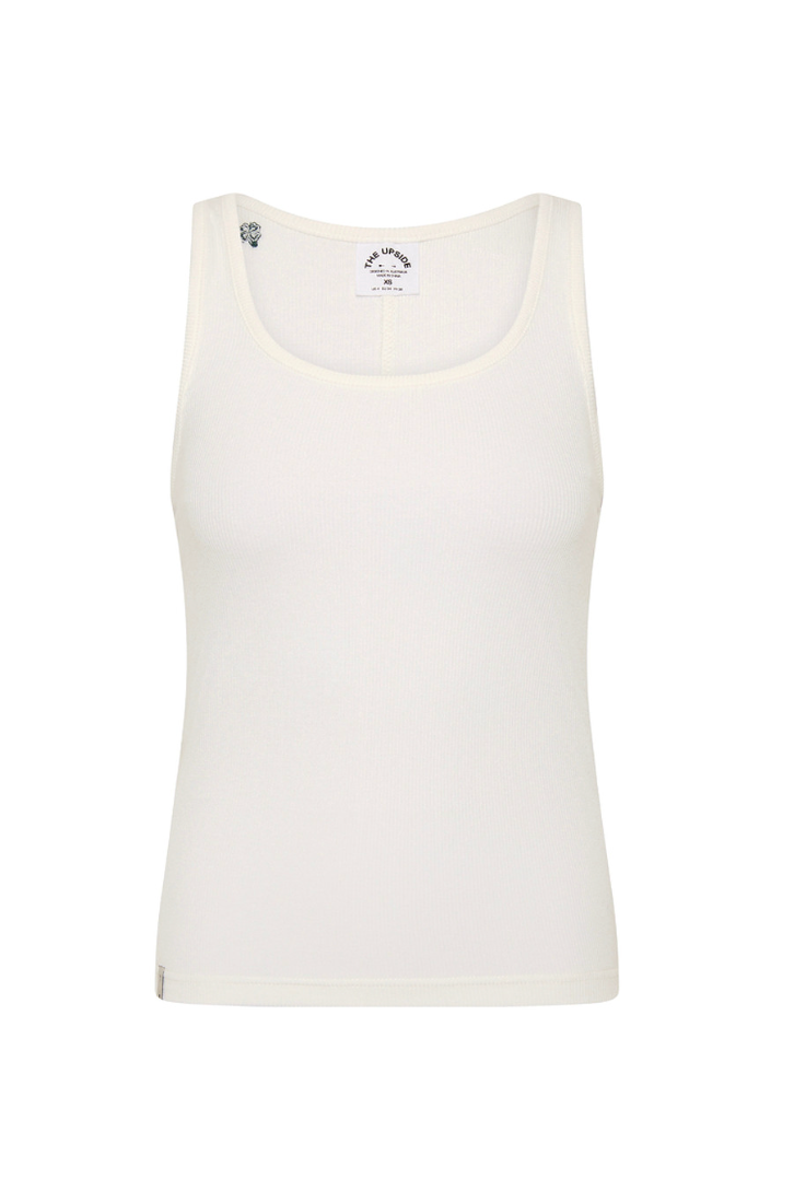 Alyssa Racerback Tank Top - White