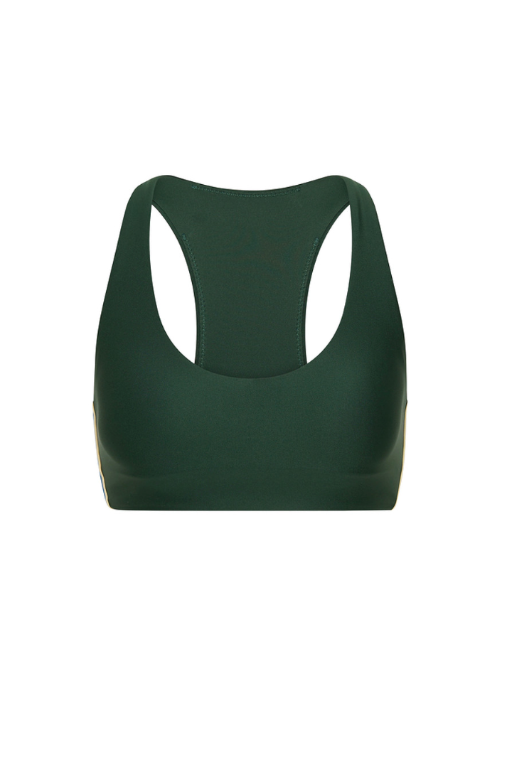 Maneki Jetta Racerback Bra - Racing Green
