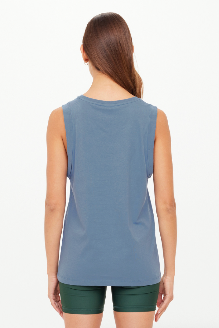 Jeet Tank Top - Denim