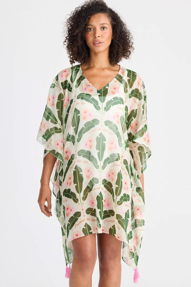 Stella Kaftan - Paraiso Del Sol, by Holiday

• Repeat best selling style
• Lovingly handmade in India
• Exclusive design
• One Size
• Lightweight and comfortable