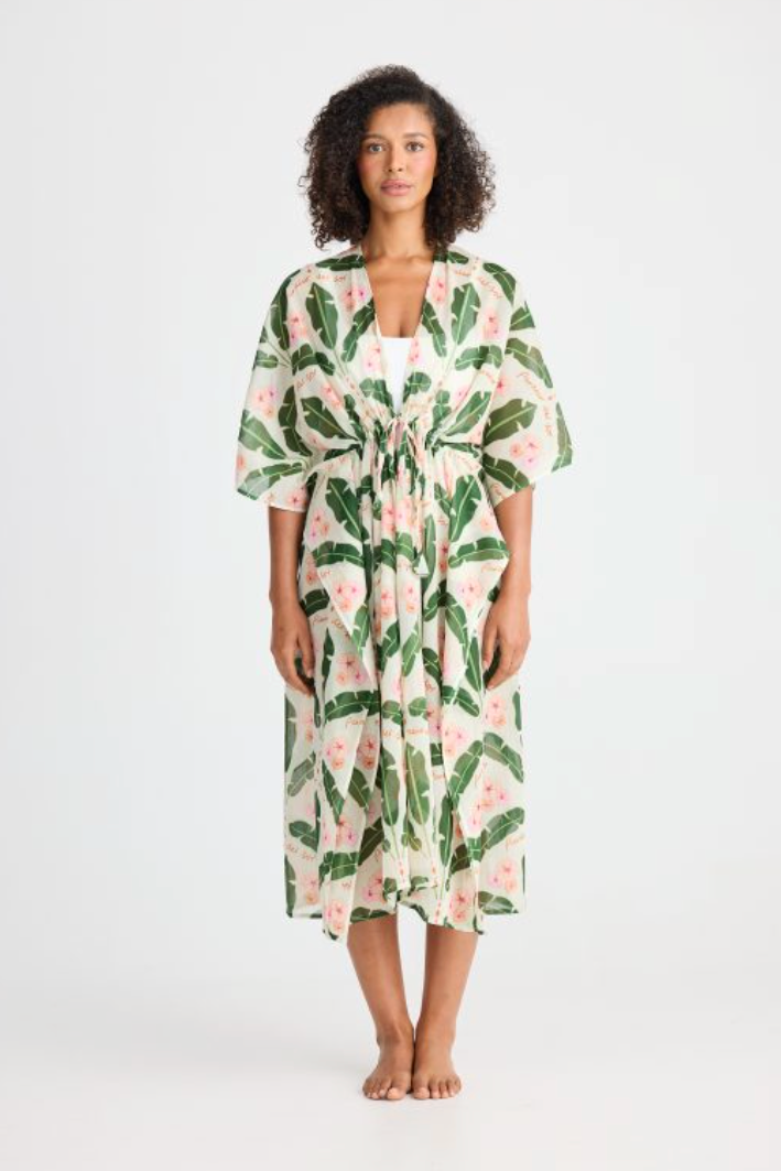 Asta Long Kaftan - Paraiso Del Sol, by Holiday Life
Repeat best selling style
Lovingly handmade in India

Lightweight and comfortable