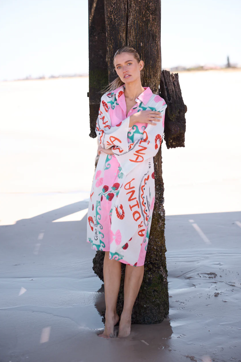 Stella Shirt Dress - Italiano