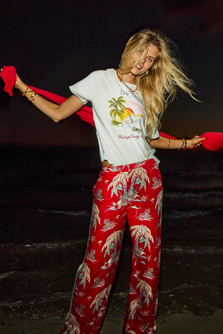 Palma Sierra Wide Leg Pant - Holiday