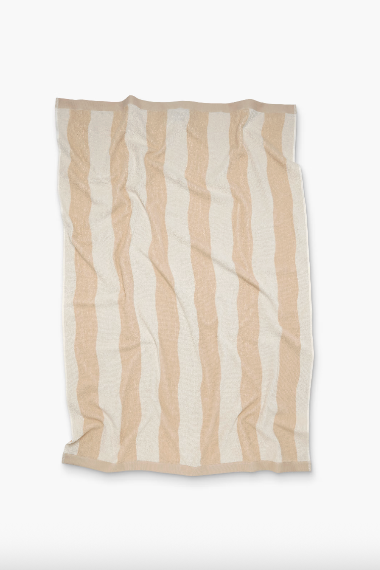 Unisex White Waver Towel