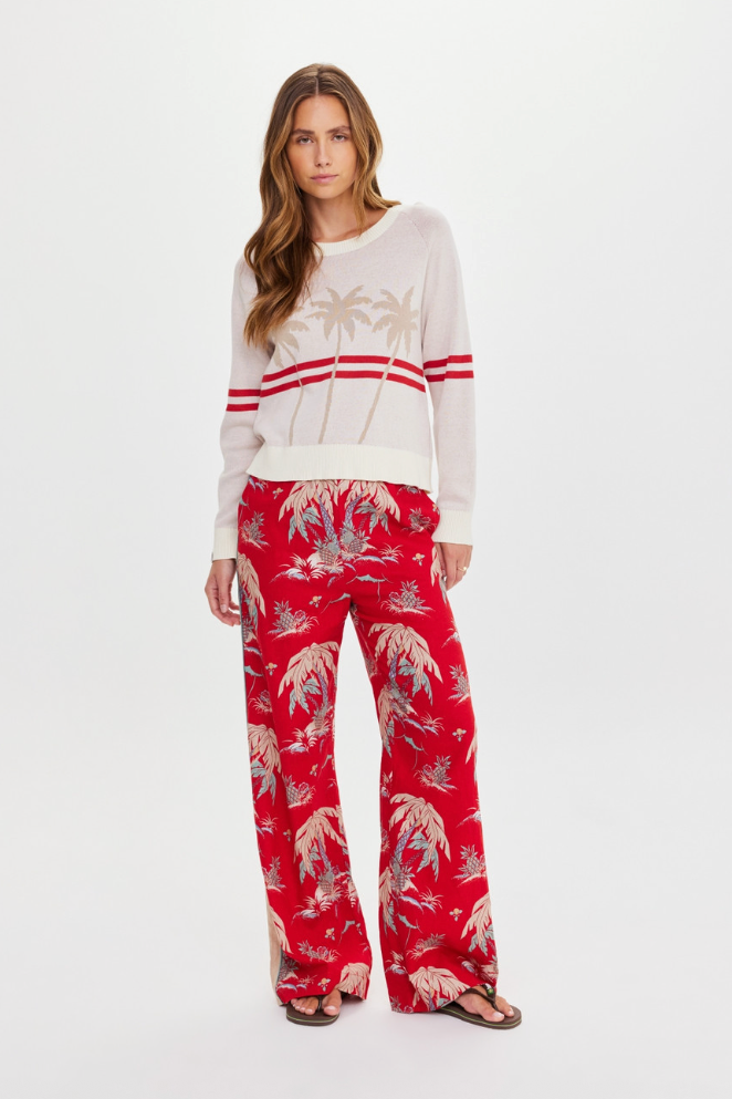 Palma Joni Knit Crew - Creme