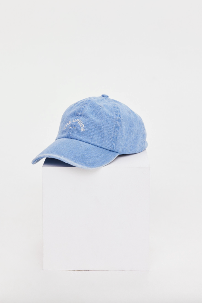 Washed Denim Soft Cap - Blue, by The Upside

A cap made for sun, salt, and carefree days away

Soft retro fit cap in washed blue denim
Embroidered horseshoe logo at front in cream
Adjustable strap at back
