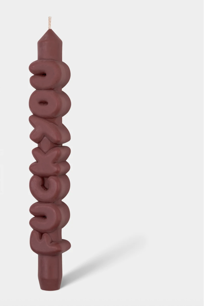 3D Taper Candle - 'F*ck You' - Mocha, by Candlehand

A taper candle with a clear message ‘F*ck You’. Let the candle do the talking. This candle is made by hand from the shape right to the finish.


Due to the handmade nature of our products, there may be slight variations in colour and/or craftsmanship.
