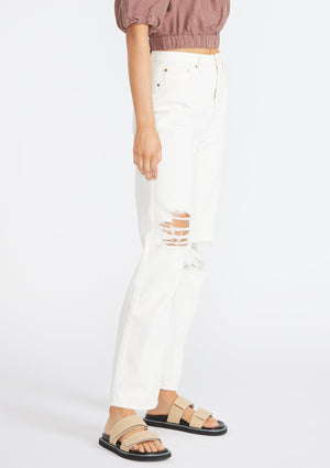 Echo Distressed Jeans - White